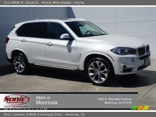 2014 BMW X5 xDrive35i in Mineral White Metallic