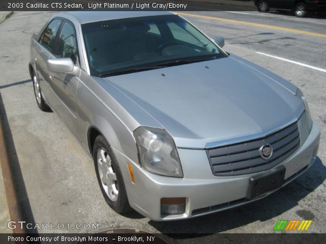2003 Cadillac CTS Sedan in Light Platinum