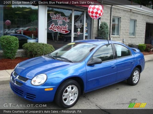 2005 Dodge Neon SXT in Electric Blue Pearlcoat