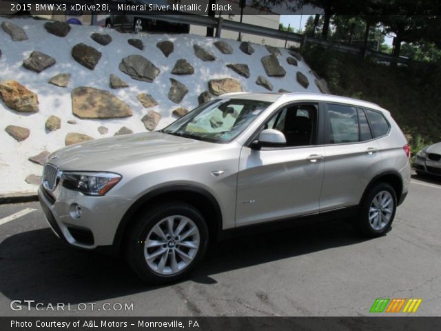 2015 BMW X3 xDrive28i in Mineral Silver Metallic