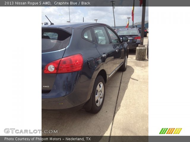 2013 Nissan Rogue S AWD in Graphite Blue
