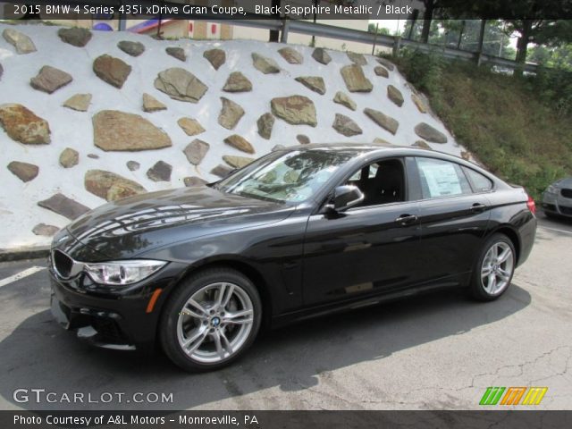 2015 BMW 4 Series 435i xDrive Gran Coupe in Black Sapphire Metallic