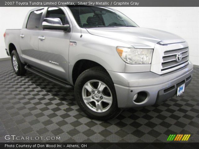 2007 Toyota Tundra Limited CrewMax in Silver Sky Metallic