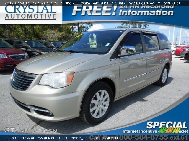 2012 Chrysler Town & Country Touring - L in White Gold Metallic