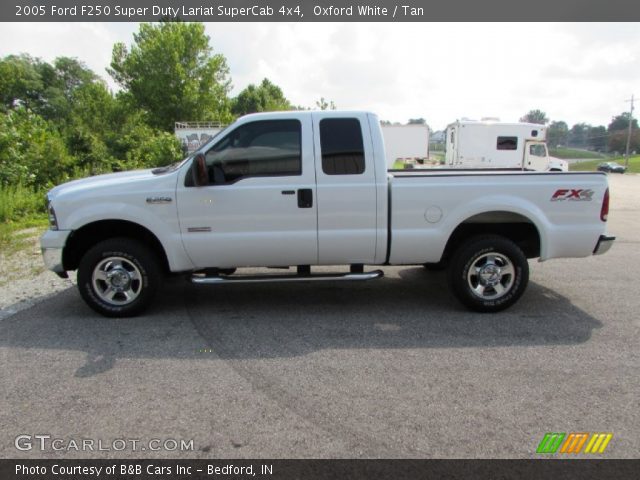 2005 Ford F250 Super Duty Lariat SuperCab 4x4 in Oxford White