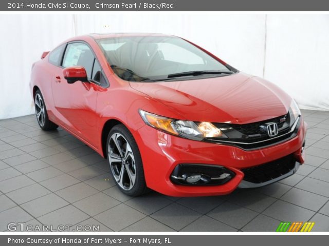 2014 Honda Civic Si Coupe in Crimson Pearl