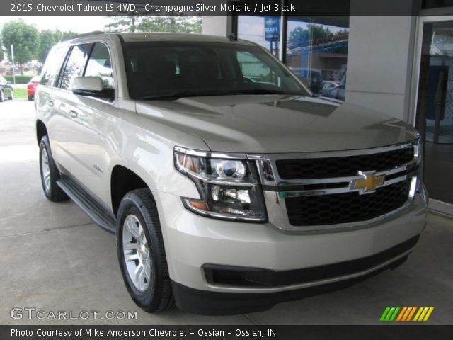 2015 Chevrolet Tahoe LS 4WD in Champagne Silver Metallic