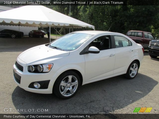 2014 Chevrolet Sonic LTZ Sedan in White Diamond Tricoat