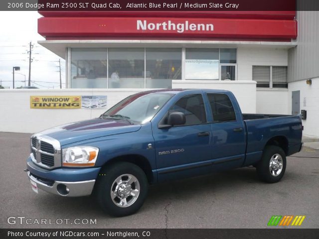 2006 Dodge Ram 2500 SLT Quad Cab in Atlantic Blue Pearl