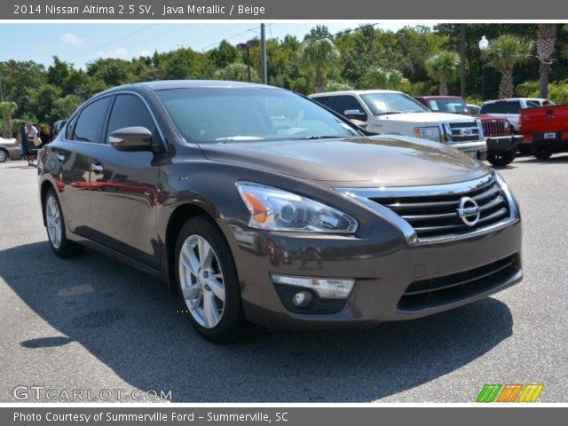 2014 Nissan Altima 2.5 SV in Java Metallic