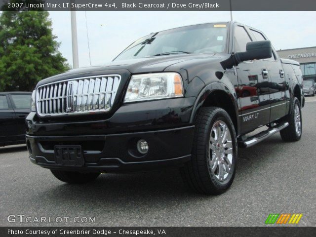 2007 Lincoln Mark LT SuperCrew 4x4 in Black Clearcoat