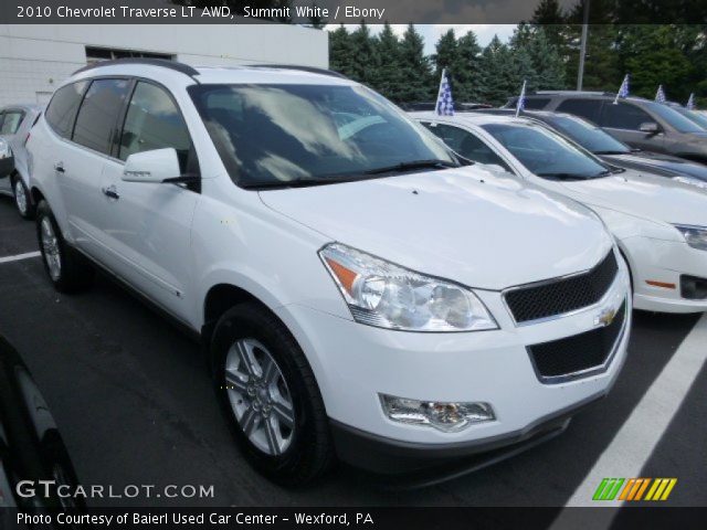 2010 Chevrolet Traverse LT AWD in Summit White