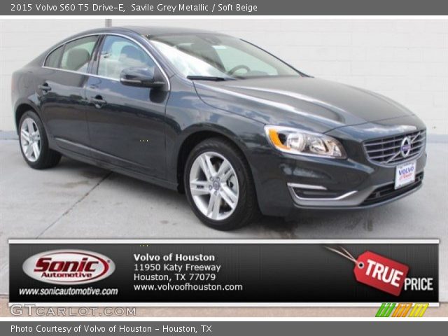 2015 Volvo S60 T5 Drive-E in Savile Grey Metallic