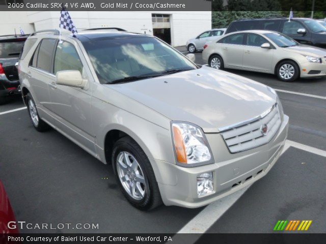 2009 Cadillac SRX 4 V6 AWD in Gold Mist