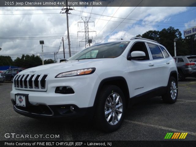 2015 Jeep Cherokee Limited 4x4 in Bright White