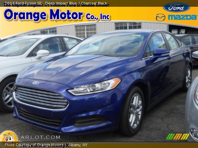 2014 Ford Fusion SE in Deep Impact Blue