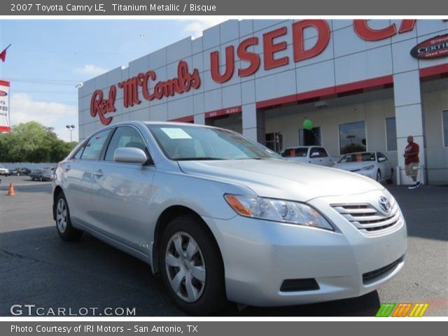 2007 Toyota Camry LE in Titanium Metallic