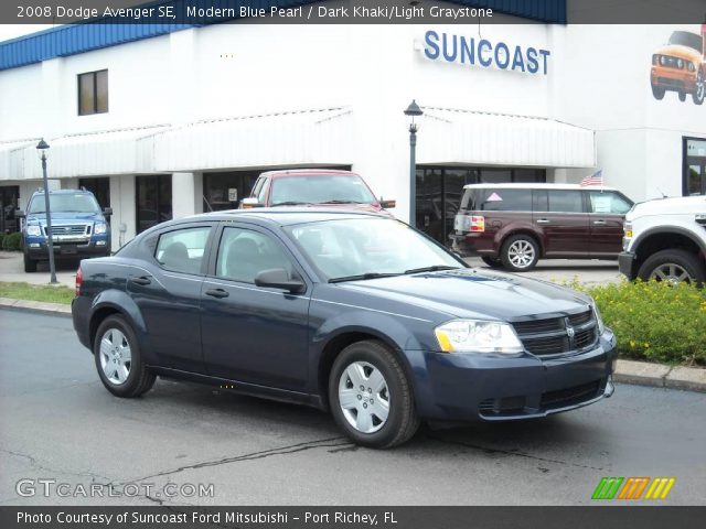 2008 Dodge Avenger SE in Modern Blue Pearl