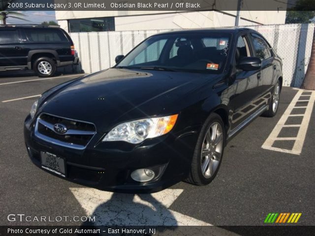 2008 Subaru Legacy 3.0R Limited in Obsidian Black Pearl