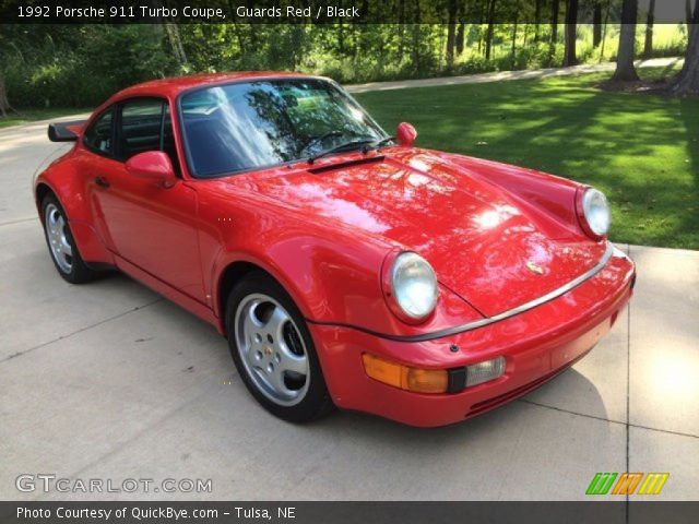 1992 Porsche 911 Turbo Coupe in Guards Red