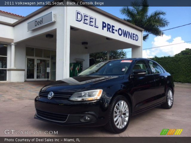 2011 Volkswagen Jetta SEL Sedan in Black