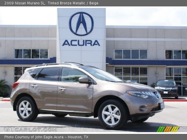 2009 Nissan Murano SL in Tinted Bronze Metallic