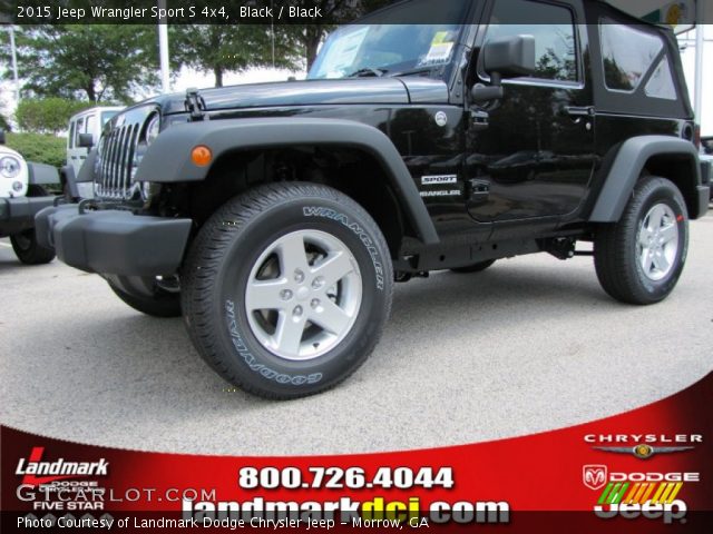 2015 Jeep Wrangler Sport S 4x4 in Black