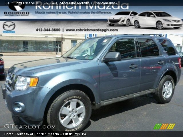 2012 Ford Escape XLT V6 4WD in Steel Blue Metallic