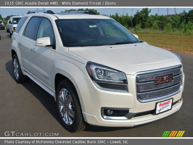 2015 GMC Acadia Denali AWD in White Diamond Tricoat