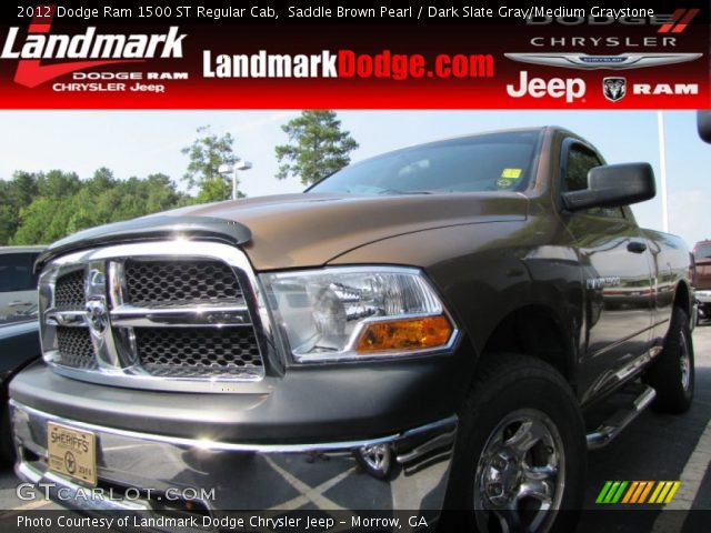 2012 Dodge Ram 1500 ST Regular Cab in Saddle Brown Pearl