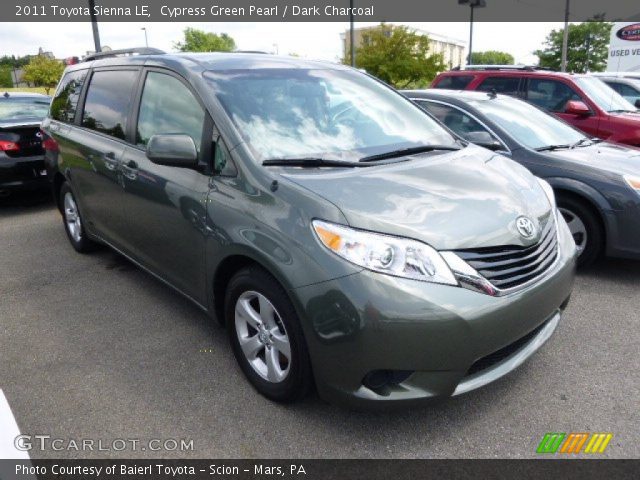 2011 Toyota Sienna LE in Cypress Green Pearl