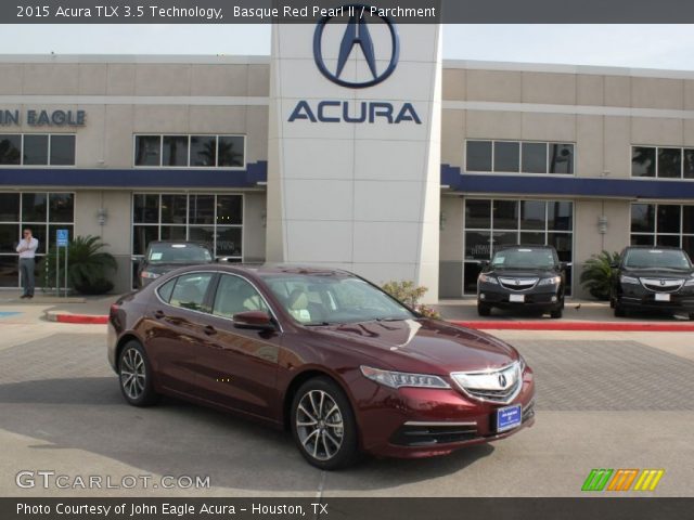 2015 Acura TLX 3.5 Technology in Basque Red Pearl II