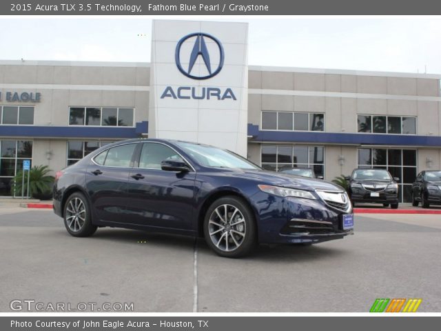 2015 Acura TLX 3.5 Technology in Fathom Blue Pearl