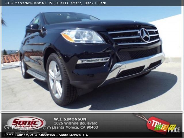 2014 Mercedes-Benz ML 350 BlueTEC 4Matic in Black