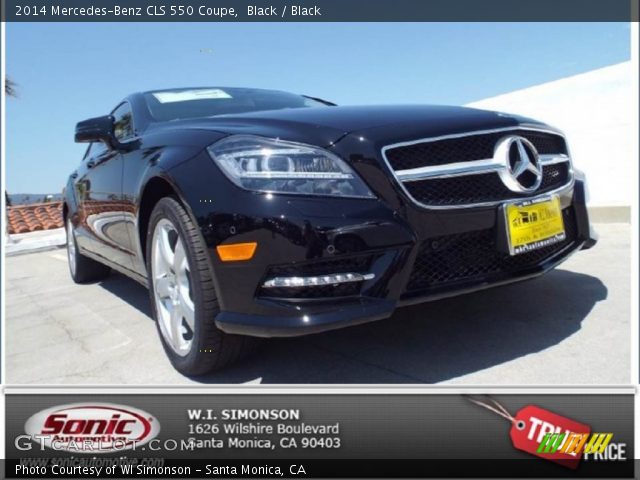 2014 Mercedes-Benz CLS 550 Coupe in Black