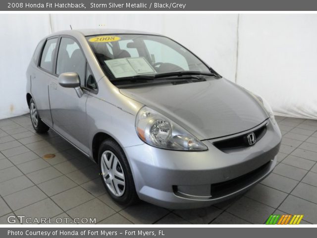 2008 Honda Fit Hatchback in Storm Silver Metallic