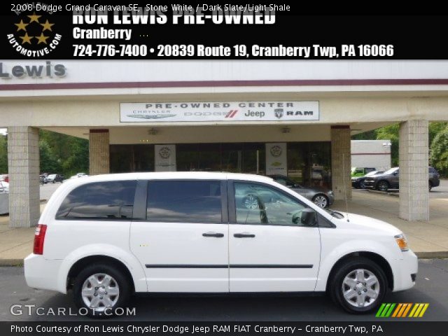 2008 Dodge Grand Caravan SE in Stone White