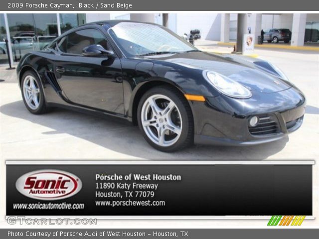 2009 Porsche Cayman  in Black