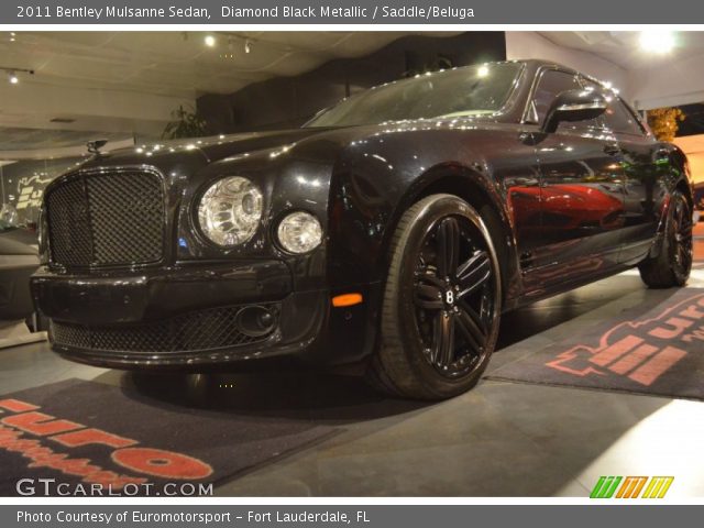 2011 Bentley Mulsanne Sedan in Diamond Black Metallic