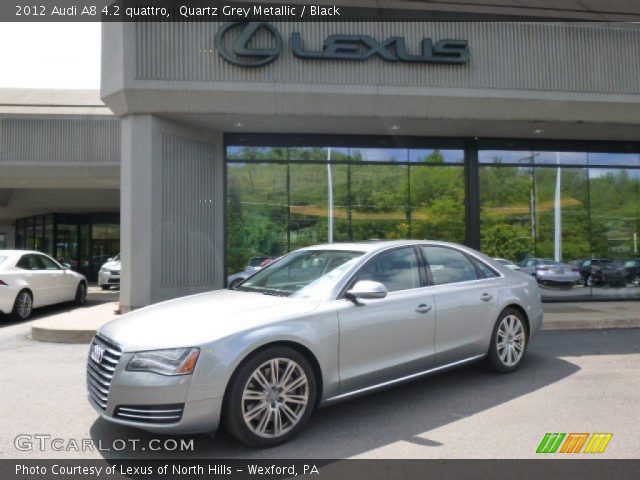 2012 Audi A8 4.2 quattro in Quartz Grey Metallic