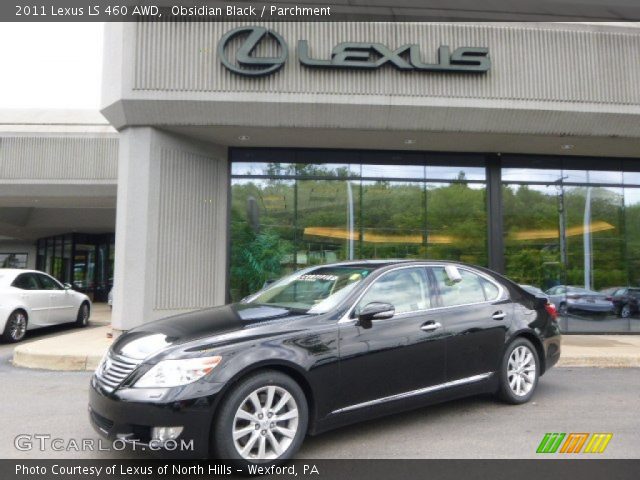 2011 Lexus LS 460 AWD in Obsidian Black
