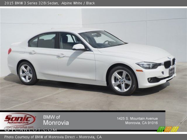 2015 BMW 3 Series 328i Sedan in Alpine White