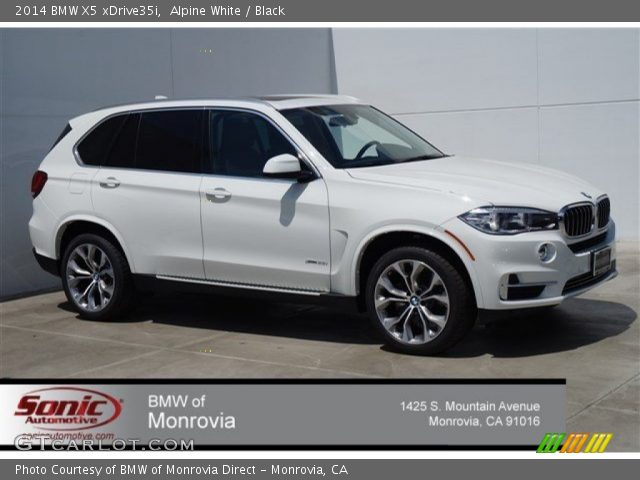 2014 BMW X5 xDrive35i in Alpine White