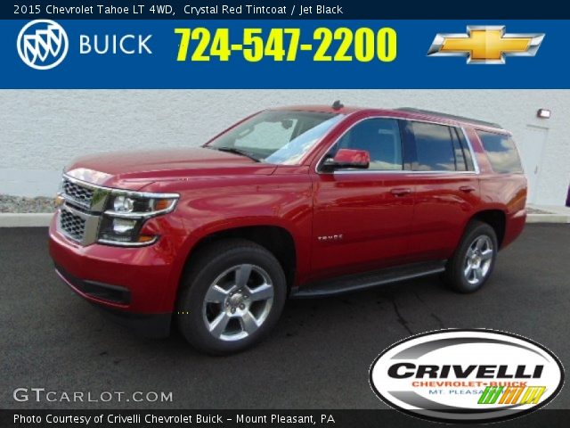 2015 Chevrolet Tahoe LT 4WD in Crystal Red Tintcoat