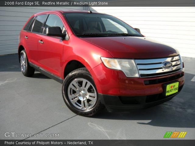 2008 Ford Edge SE in Redfire Metallic