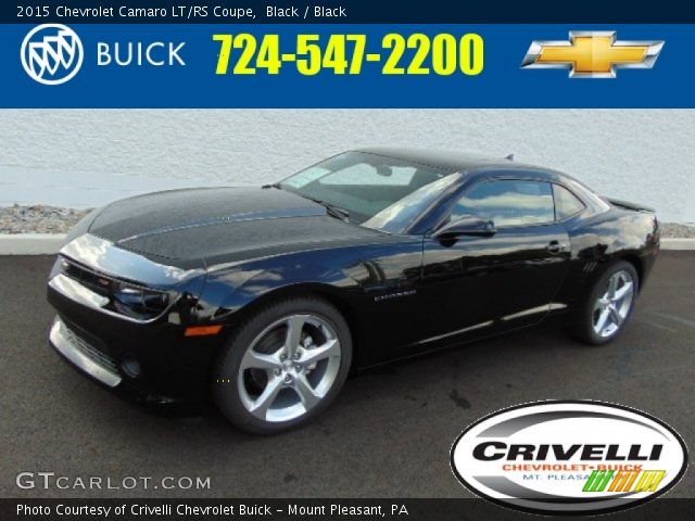 2015 Chevrolet Camaro LT/RS Coupe in Black