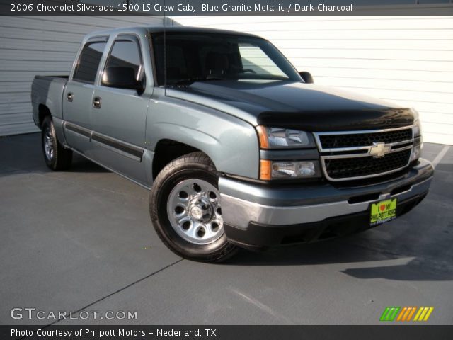 2006 Chevrolet Silverado 1500 LS Crew Cab in Blue Granite Metallic