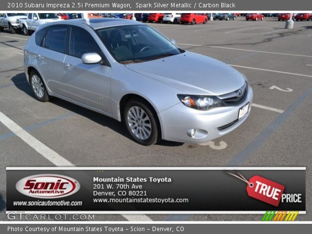 2010 Subaru Impreza 2.5i Premium Wagon in Spark Silver Metallic