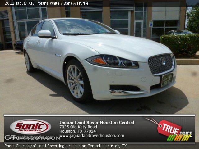 2012 Jaguar XF  in Polaris White