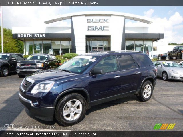 2011 GMC Acadia SLE AWD in Deep Blue Metallic
